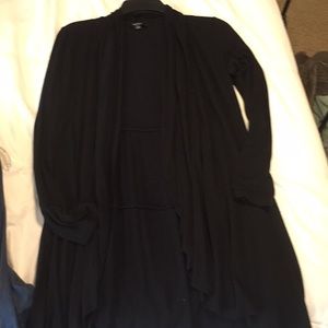 Black cardigan
